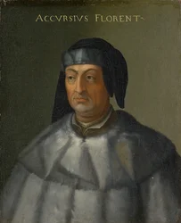 Portræt af Accursius, ca. 1560
