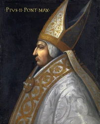 Portræt af pave Pius II, ca. 1560