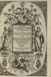 Titelblad til Provences historie og krønike, 1614