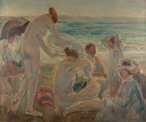 The breeze (olie på lærred)
