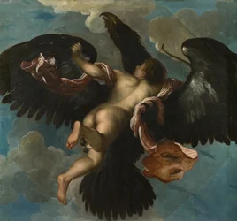 Voldtægten af Ganymedes, ca. 1575