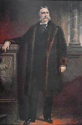 Præsident Chester A. Arthur (farve litho)