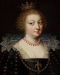 Portræt af dronning Anne af Østrig (1601-1666)