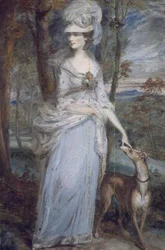 Portræt af Mrs. Paul Prickett
