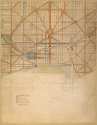 Planche 111 fra The Plan of Chicago