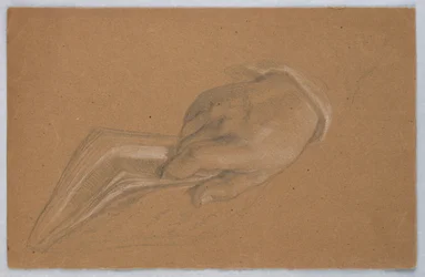 Tegning, muligt studie til Alexan, 1864