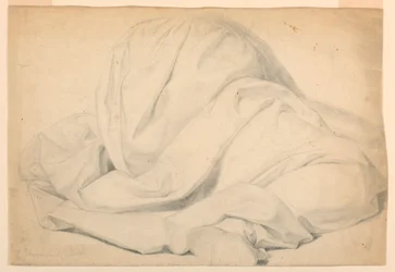 Tegning, studie til "De syges kommunion", 1844-45
