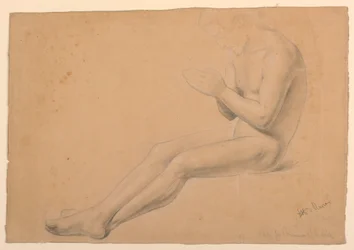 Figurstudie for "Syges fællesskab"