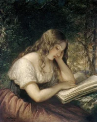 Studie i en skov, 1861.
