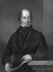 John Russell 1792-1878, 1. jarl Russell, engelsk politiker, 1857.