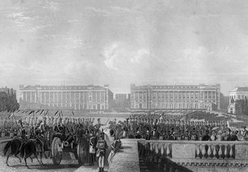 De allieredes indtræden intp Paris, 1815 c1857