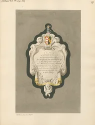 Memorial til Anthony og Katherine Nourse fra Fulham Church