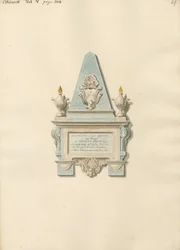 Mindesmærke for Edward Crisp fra Chiswick Church