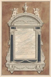 Mindesmærke for Francis Phelips, fra Sunbury Church