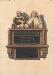 Mindesmærke for Francis Poulton fra Twickerham Church