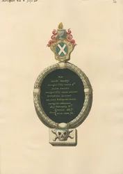Mindesmærke for Jacob Hawley fra Brentforth Church