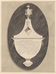 Mindesmærke for fru Elizabeth Lardner, fra Stanwell Church