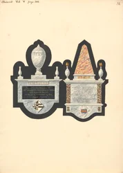 Monumenter til fru Rebecca Cassamajor og Thoma Spateman, Chiswick Church