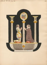 Dame Katherine Darcys grav fra Isleworth Church