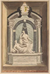 Graven af fru Susannah Thomas og Dame Dorothy Thomas fra Hampton Church