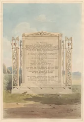 Tomb of Philip James de Loutherbourg, fra Chiswick Churchyard