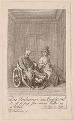 Blad 1 til Aug. von Kotzebues «Indianerne i England»