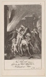 Tavle 6 til Blumauers »Æneide«