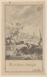Tavle 9 til "Korstogenes historie" af Joh. Christoph Mayer