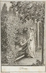 Illustration til »Beckers almanak for 1800«