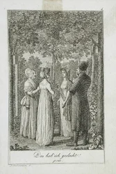 Illustration til Beckers lommebog for 1799