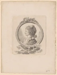 Portræt af Sophie Schwarz, født Becker