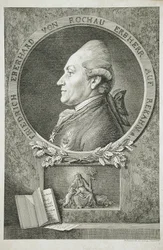 Portræt af Friedrich Eberhard von Rochau