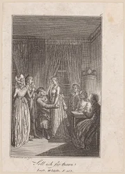 Scene før brylluppet