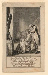 The Hair-Do, Illustration til "Königl: Grosbrit [anian] genealogisk kalender for 1780-året Lauenberg af J.G. Berenberg"