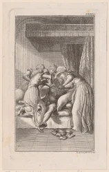 Titelkobber til Veit Webers »Sagen der Vorzeit«, tredje bind