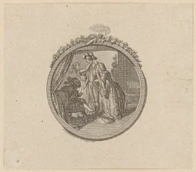 Titelvignet til ridderromanen „Palmerin von Oliva“