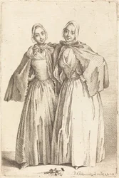 To stående damer (Demoiselles Quantin)