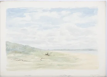 Holy Island, 1899 (blyant og wc på papir)