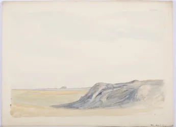 Holy Island, 1899 (blyant og wc på papir)