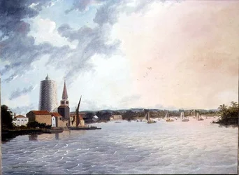 En regatta i Battersea (olie)