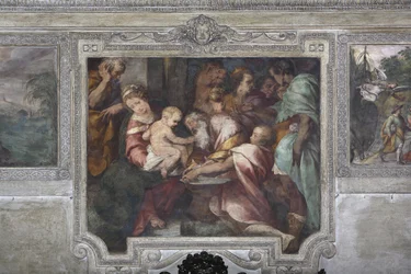 Tilbedelse af Magi, ca. 1620 (fresko)