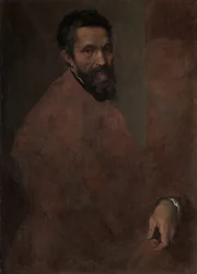 Michelangelo Buonarroti 1475-1564, formentlig ca. 1544.