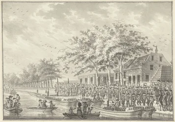 Amsterdammers afgang til Utrecht, 1787