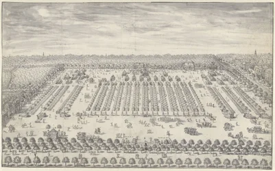 Lejr ved Haag, 1742