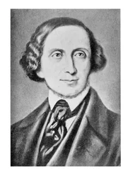 Portrait of Hans Christian Andersen (1805-75)