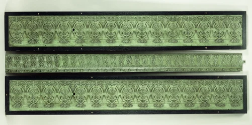 Tre frisepaneler, 1895-1896