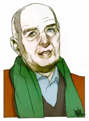 John Testori, 2013 (digital farveblyantstegning)