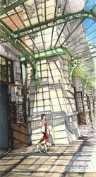 French Riviera 1, 2025 (blyant på papir)