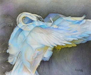 Taking Flight, 2019 (blyant på papir)