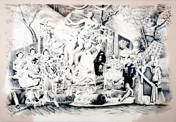 Venus Bringing Arms, 2018 (olie på cnvas)